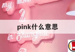 pink什么意思(pink什么意思英语)